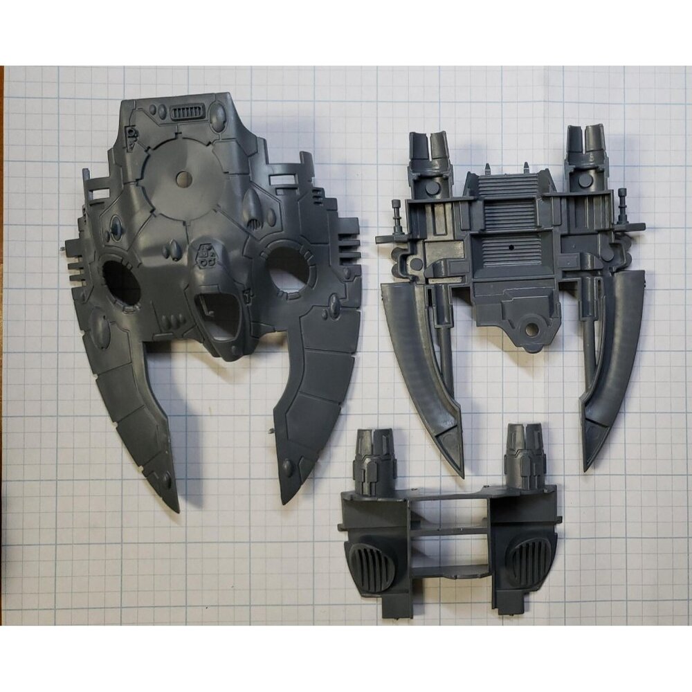 Warhammer 40K Aeldari Bits Craftworlds Wave Serpent Transport Main Hull - Picture 2 of 2